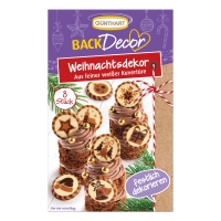 15 St. Weihnachtsdekor, weiße Schokolade