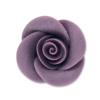 36 St. Marzipan-Rosen, lila, mittel
