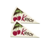 120 St. Spezialitäten-Dekor Kirsch aus Dekormasse