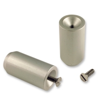 1 St. Fußschraube, silber