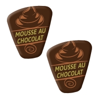 140 St. Spezialitäten-Dekor  Mousse au Chocolat  dunkle Schokolade