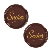 160 St. Spezialitäten-Dekor  Sacher , dunkle Schokolade