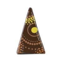 153 St. Dreiecke Kreise, dunkle Schokolade