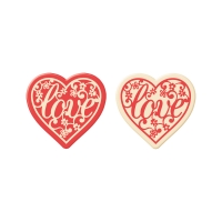 140 St. Herzen  Love , weiße Schokolade, sortiert