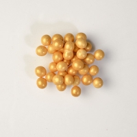 1 St. Knusper-Perlen, gold 500 g