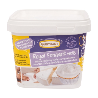 1 St. 800g Royal Fondant weiß 
