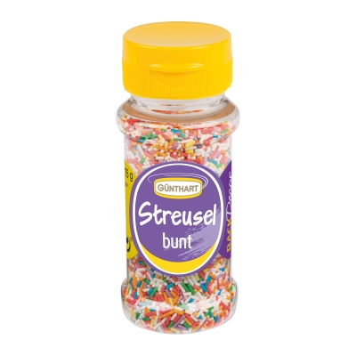 12 St. Streudekor, Zucker-Streusel 75 g / St. 