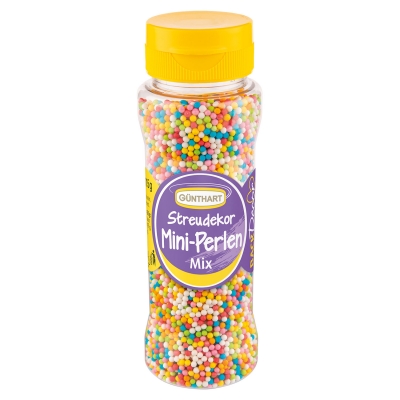 5 St. Streudekor, Mini-Perlen-Mix, 115 g / St. 