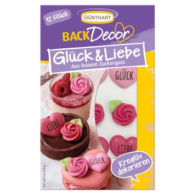 15 St. Zucker-Set Glück & Liebe 