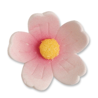 60 St. Feinzuckerblumen gross rosa 