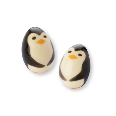 30 St. Pinguin 3D, weiße Schokolade 