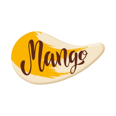 100 St. Spezialitäten-Dekor  Mango , weiße Schokolade 