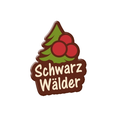 120 St. Spezialitäten-Dekor  Schwarzwälder , weiße Schokolade 